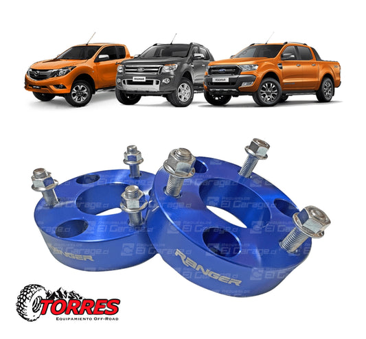 KIT DE LEVANTE DELANTERO LEVELING DE 2" PULGADAS   PARA FORD RANGUER  2013/2023