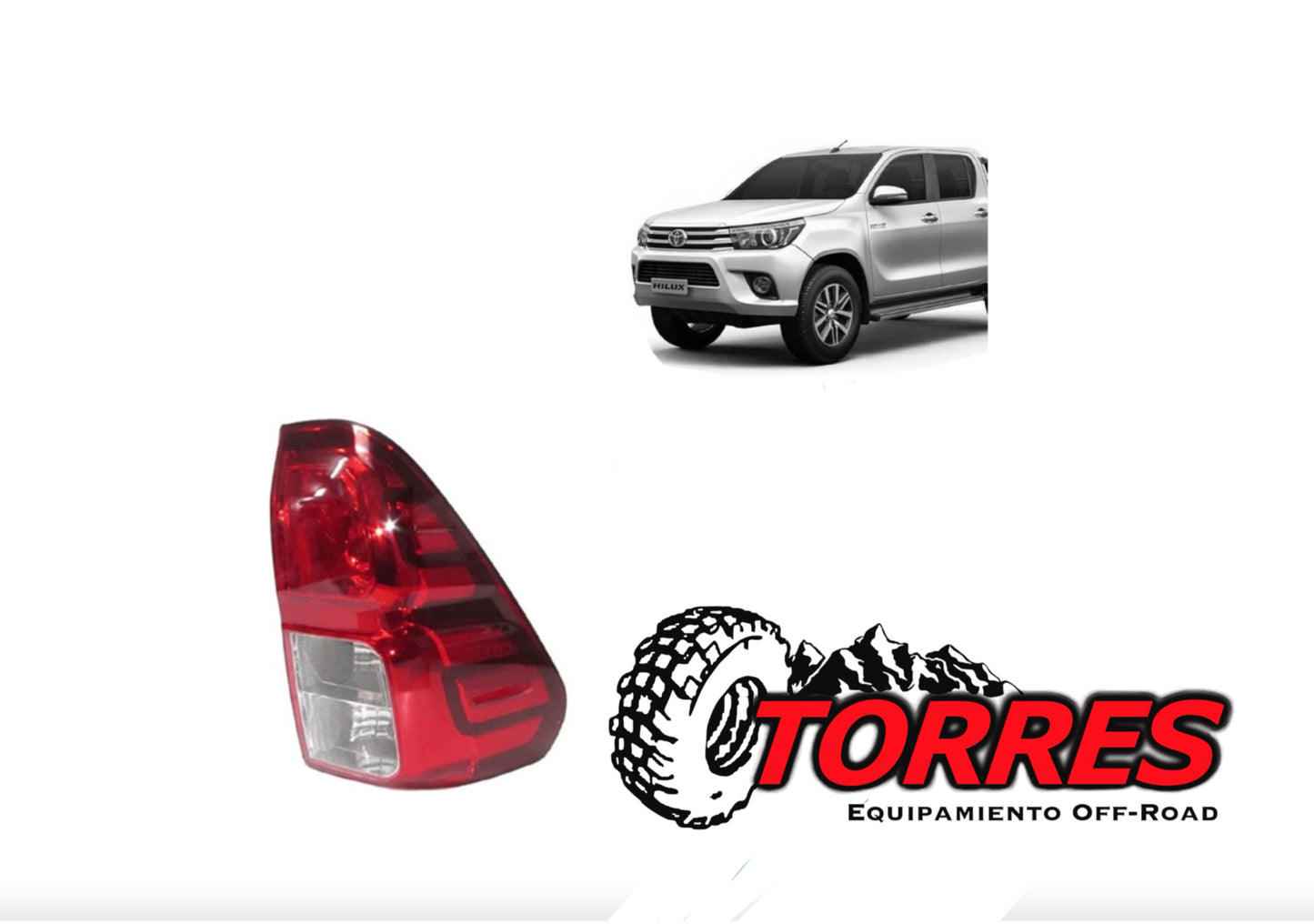 FOCO TRASERO DERECHO TOYOTA HILUX REVO